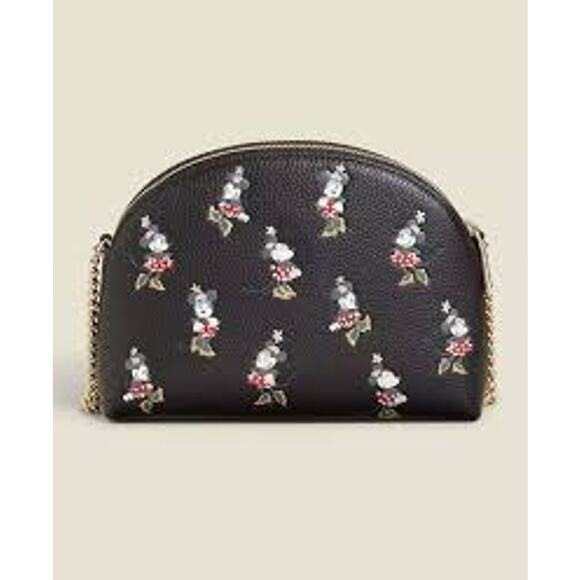 kate spade new york Disney | Macy's Minnie Mouse Double Zip Crossbody - Picture 1 of 2